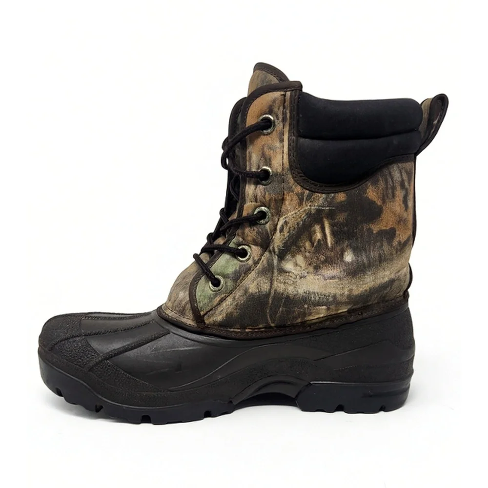 Crater Ridge Duck Boots Mens 8 Camouflage Thinsulate Waterproof Outdoor Gorpcore
